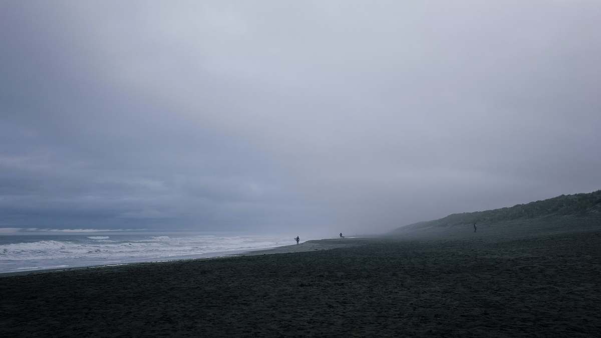 san francisco silhouette of people on seashore during day beach